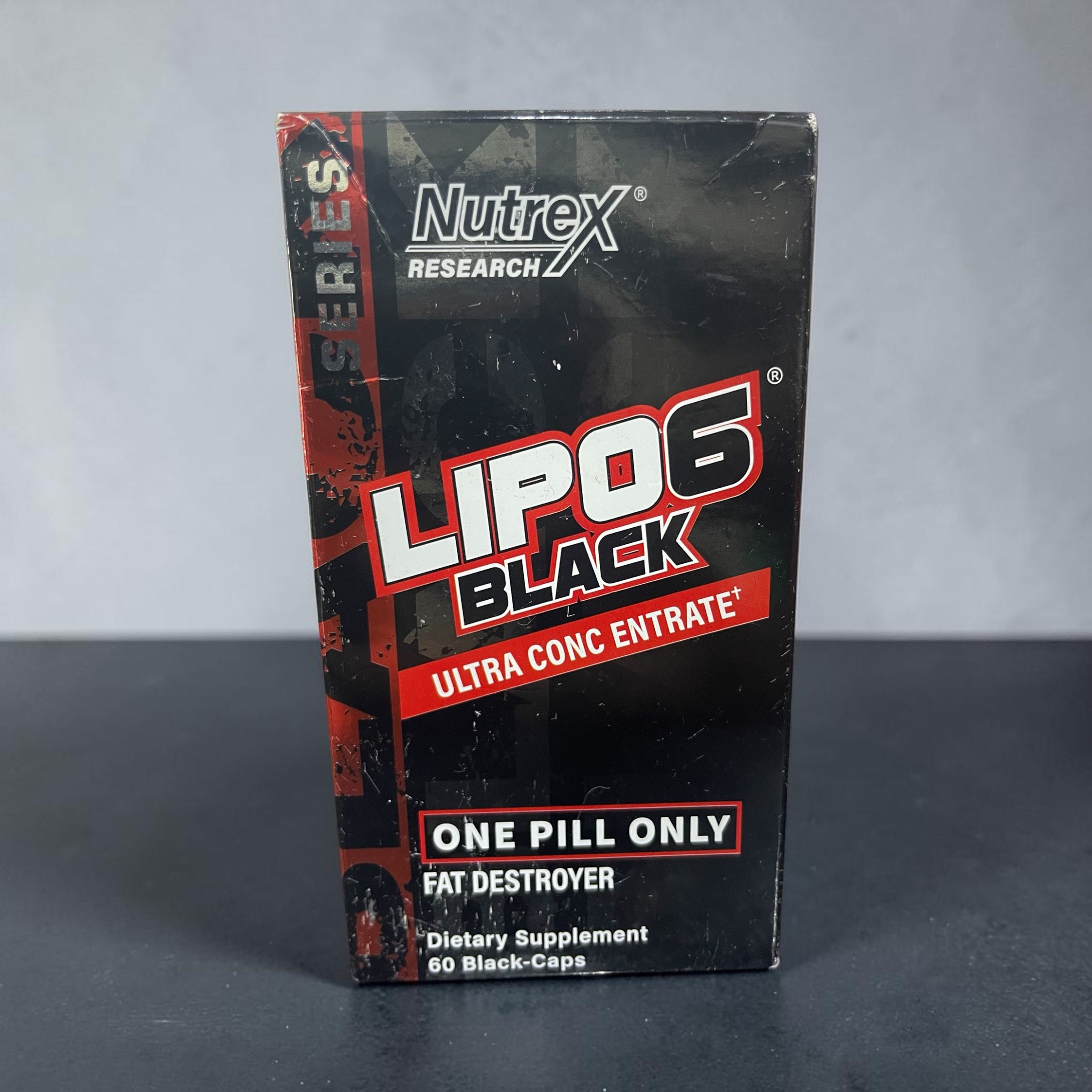 NUTREX LIPO6 BLACK CAPS X60